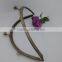 Housweety Metal Purse Bag Frame Kiss Clasp Lock Bronze Tone 25*10.5