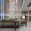Waterjet Tile Marble Mosaic Floor Tile for Hall Tile