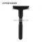 Biodegradable Custom Metal Black Double Edge Adjustable Safety Razor for Men