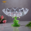 Nordic Home Office Hall Decor Custom Lily Pie Cake Fruit Crystal Dish Bowl