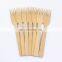 Biodegradable Eco Friendly Bamboo Cutlery Disposable Bamboo Fork Spoon Knife