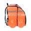 Rappi Thermal Insulated Food Delivery Backpack with Side Pocket and OEM High Quality Backpack Cooler Delivery Bag Red