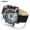 SINOBI Multi Function Men Wristwatch S9733G Full Calendar Window Male Watch LED Display Digital Watches