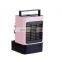Personal Space Air Conditioner Rechargeable Desktop Water Air Cooler Fan Portable Mini USB Charging Home Air Conditioner Fan