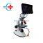 HC-R069B Lab portable digital display 4.3inch monitor microscope with battery