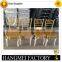 Longjiang furniture gold metal tiffany wedding chair for party event