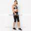Hot selling 2016 summer women fashionable sport wear sexy top with high quality XTY844