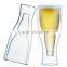 CE/EU/FDA/SGS/LFGB HIGH QUALITY DOUBLE WALL GLASS CUP /DOUBLE WALL BEER GLASS/DOUBLE WALL WINE GLASS