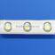 3pcs smd5050/5730/2835,1.2w,12v,round lens; beautiful and strong quality injection led module