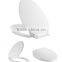 HL-019 MEIYE PP 440*370*68mm Round Soft-closing Toilet Seat Cover Ramp Down Toilet Lid