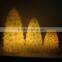Multi-colored color LED candle with timer