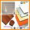 colored plastic panel ACP/ aluminum composite panels in China