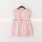 2016 Korean Children Summer Dress Kids Pure Cotton Casual Dress Baby Girl Lace Flower Princess Dress