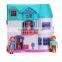 Doll House With Furniture Set For Sale