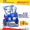 Small volume oil filtration system for engineering machinery