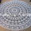 Mandala Beach Towel, cotton roundie beach towels round towels with tassels