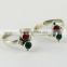 Greatfull !! Red Onyx_Green Onyx 925 Sterling Silver Toe Ring, Unique Designs !! Silver Jewelry For Beautiful Women