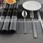 grey baboo shape strip Kitchen Placemat Multi Colored slip resistant table Eco-Friendly PVC Placemats