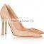 Women Nude High Heel Spring Shoes Woman Fashionable Sexy Stiletto Pumps High heel Shoes Wedges