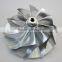 turbo compressor wheel, Perfomance Billet Compressor Wheel for GTP38 TurboCharger 66/88-94