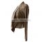 Suede leather lady coat designs dress/female apparel suppliers