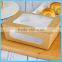 Eco friendly kraft paper salad packing box with pvc window