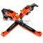 BJ-LS-001A High Precision CNC Billet Aluminum Adjustable Motorcycle Brake Clutch Lever for Kawasaki Z800