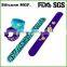 Shinerin online shopping silicone rainbow pvc slap bracelet