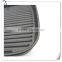 metal cast iron black grill pan