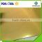 Matte Gold Aluminum Foil Paperboard For Printing