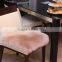 Plush sheepskin wool seat cushion with cheap price