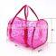 Fashion Waterproof Clear Plastic Pvc Tote Bag