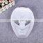 PVC plastic 3D blister face mask cocktail party mask hard plastic mask for festival