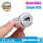 5V1A CE ROHS FCC Aluminum Head Reversible Single USB In Car Phone Charger