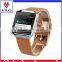 Genuine Leather Watch Strap Adjustbable Wrist Watch Band for Fitbit Blaze