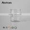320ml cheap glass tea storage jar with cork lid