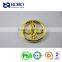 RORO14120907 Gold Round Tag for Bag and Luggage
