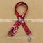 Popular Customized sublimated full color printed lanyard