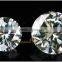 round cut G-H white color natural moissanite stones moissanite