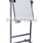 Magnetic Office and school white board supplies mobile flip chart easel magnetic surface adjustable whiteboard