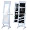 Showcase for Jewellery,free standing antique mirror,standing mirror with jewelry storage