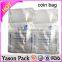 Yason plastic coin pouch pvc coin bank coin pouch