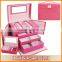 Jewelry boxes custom map explosion models big butterfly leather dressing luxury jewelry storage box wedding gift
