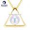 natural aaa 5--6mm white perfect round akoya saltwater pearls pendant