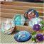 Beautiful customized dome glass crystal shanghai souvenir fridge magnet