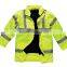 Hi Viz High Vis Visibility Road Traffic Safety Jacket Coat Work Wear EN471