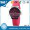 Different size silicone quart custom watch face chinese wrist watch