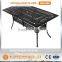 Outdoor cast aluminum dining furniture