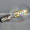 mini globe led ball bulb led filament G45 4w e14