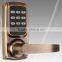 New Zinc Alloy handle Push Button Digital or Key Code Door Locks